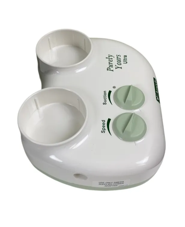 Ameda Purely Yours Ultra Breast Pump With Tote and Accessories