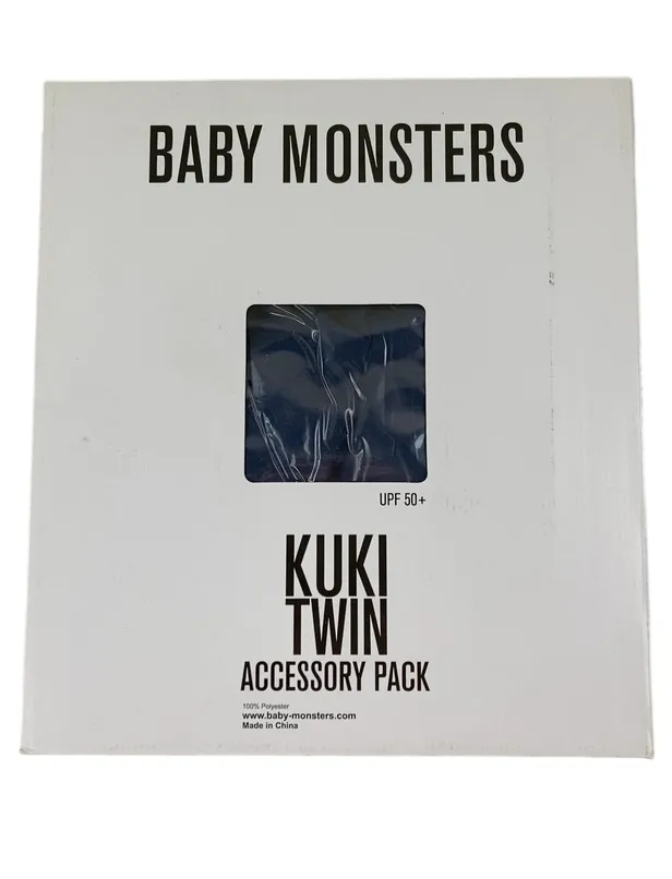 Baby Monsters Kuki Twin Accessories Pack, Midnight Blue