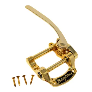Bigsby B5 Vibrato Tailpiece, String-Thru, Gold