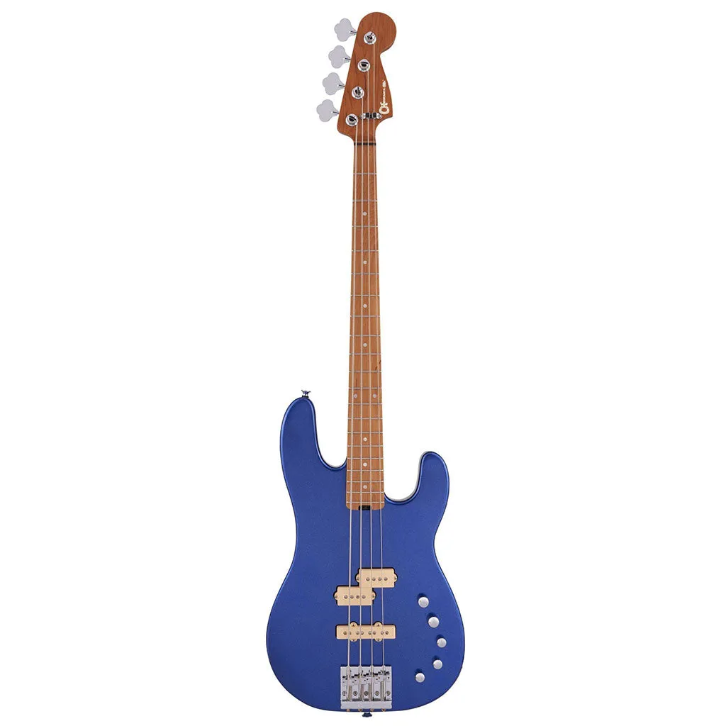 Charvel - Pro-Mod San Dimas Bass PJ IV - Caramelized Maple Fingerboard - Mystic Blue