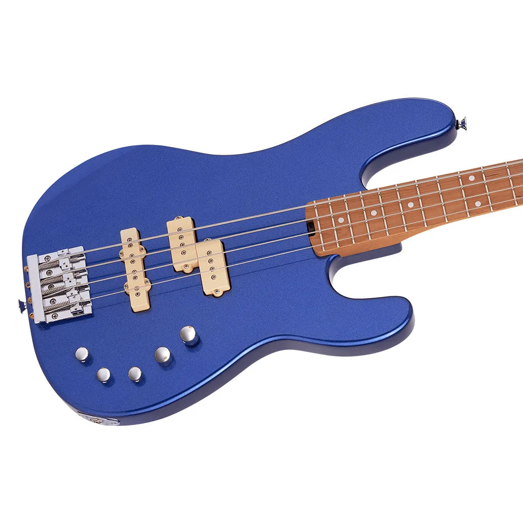 Charvel - Pro-Mod San Dimas Bass PJ IV - Caramelized Maple Fingerboard - Mystic Blue