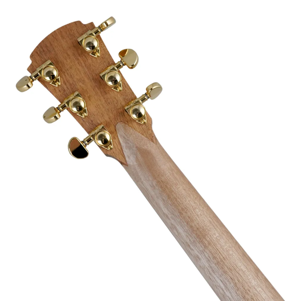Cole Clark AN2EC-RDBL Grand Auditorium Cutaway - Redwood Blackwood