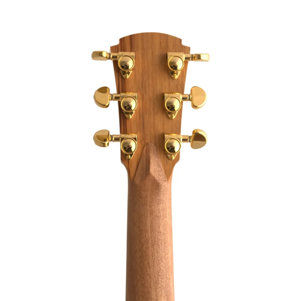 Cole Clark CCAN2EC-BB Angel Bunya Blackwood Left-Handed Acoustic Guitar