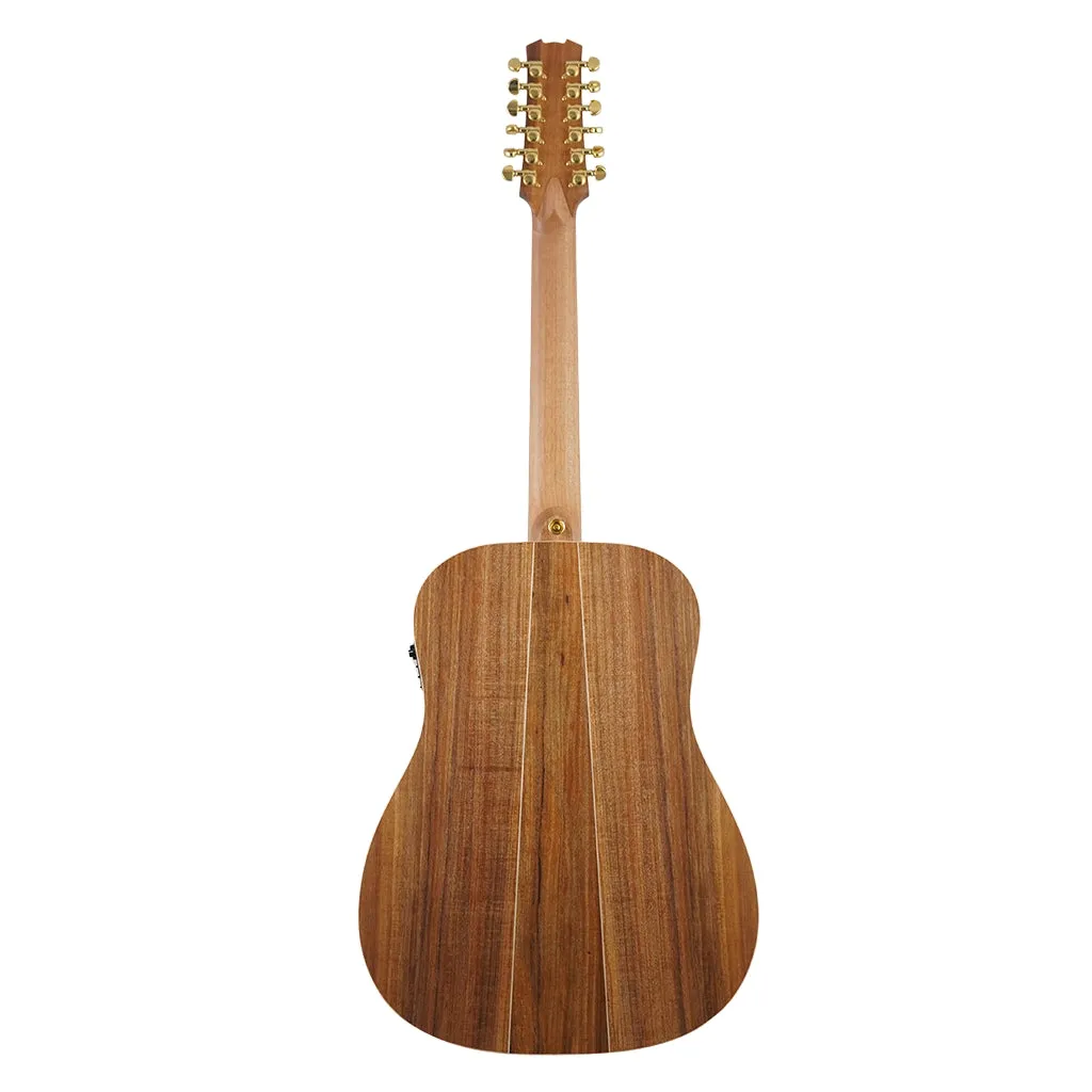 Cole Clark FL2E LH 12-String - Bunya Top, Blackwood B&S