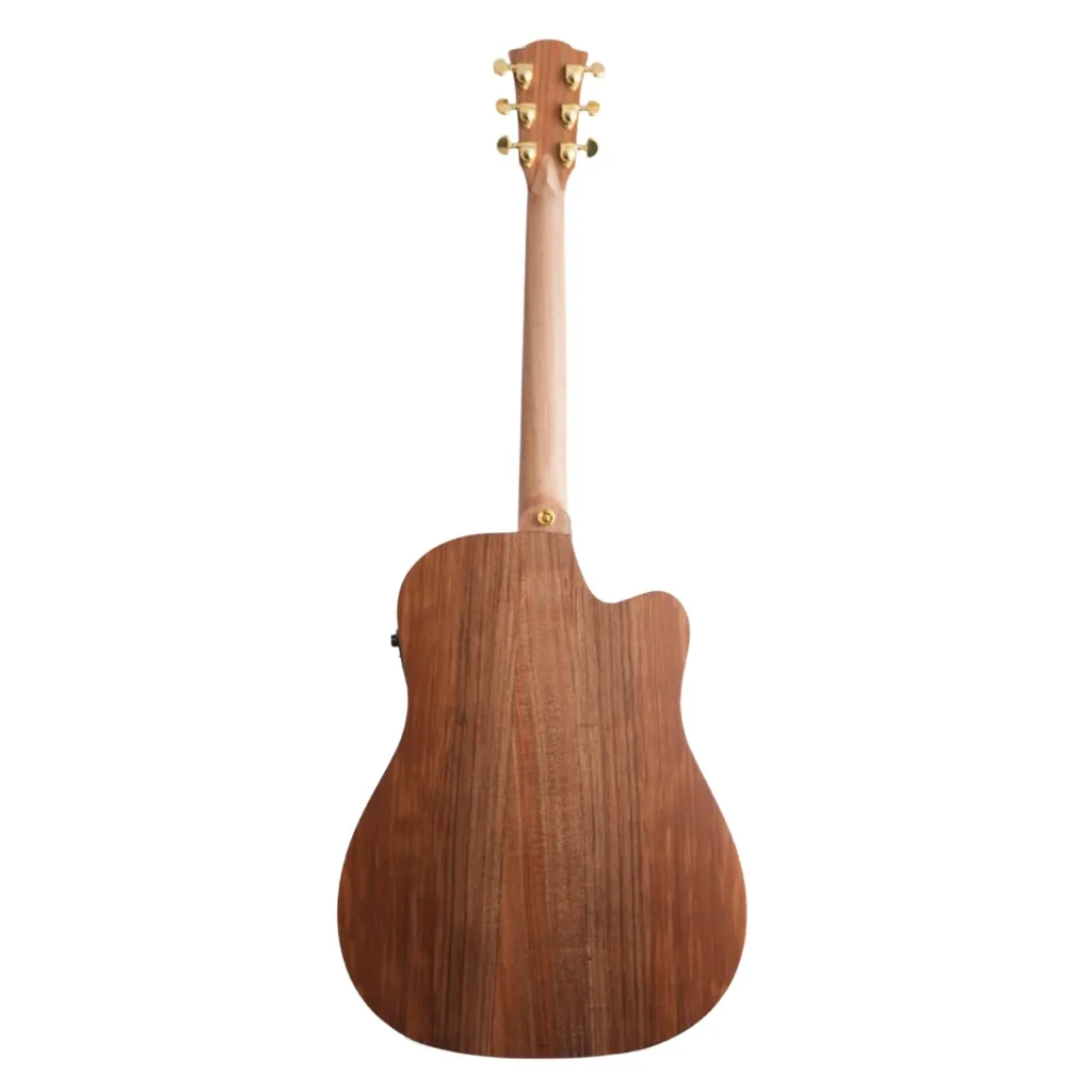 Cole Clark FL2EC All Blackwood HB Left Handed Acoustic/Electric Guitar