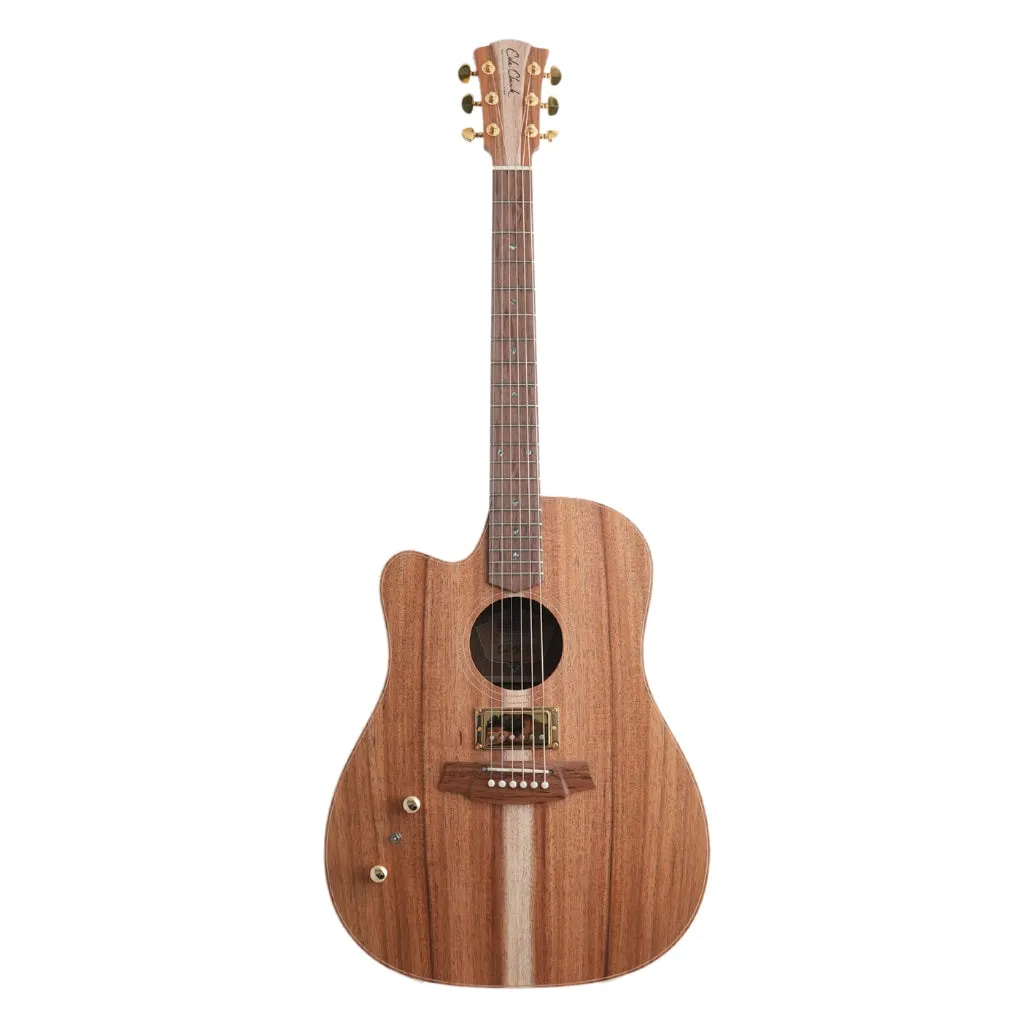 Cole Clark FL2EC All Blackwood HB Left Handed Acoustic/Electric Guitar