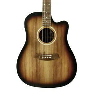 Cole Clark FL2EC - All Blackwood - Sunburst