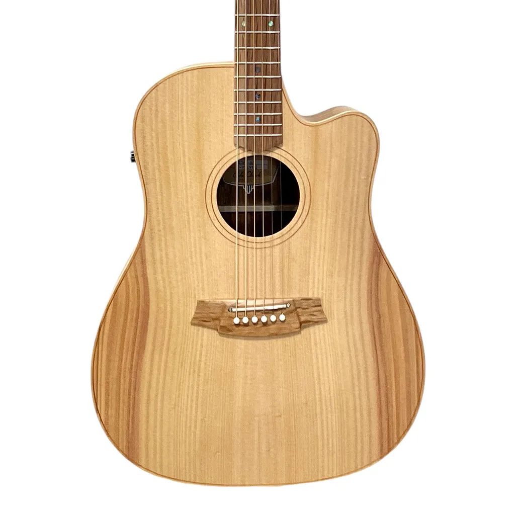 Cole Clark FL2EC-BB Dreadnought Cutaway - Bunya Blackwood
