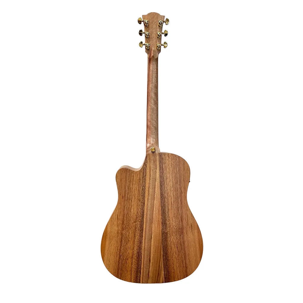 Cole Clark FL2EC-BB Dreadnought Cutaway - Bunya Blackwood