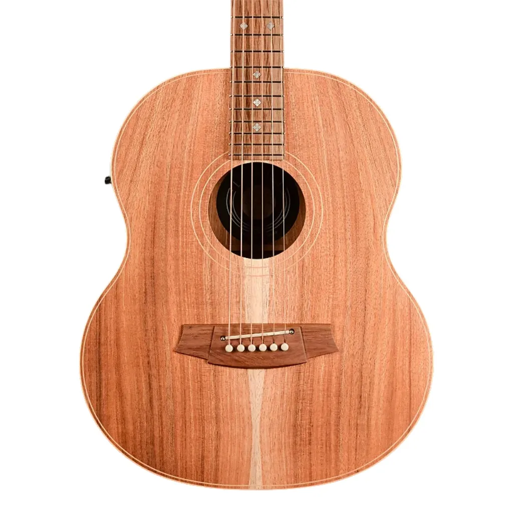 Cole Clark LL2E-BLBL Little Lady 2E Acoustic Guitar - All Blackwood