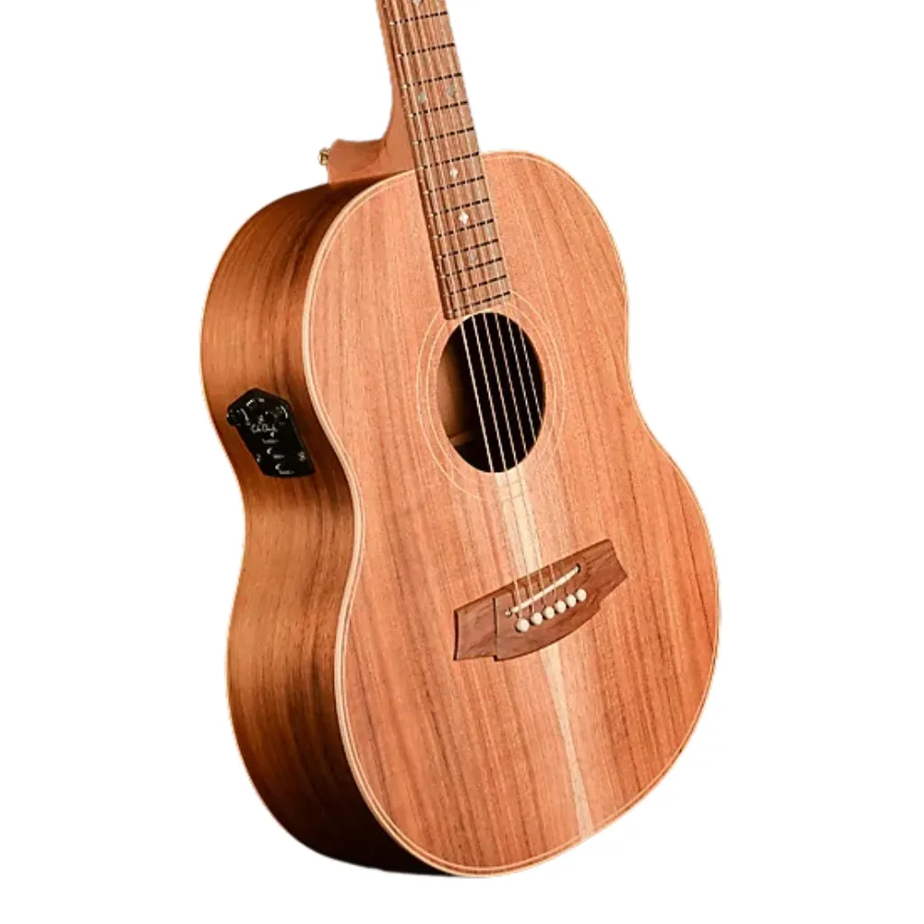 Cole Clark LL2E-BLBL Little Lady 2E Acoustic Guitar - All Blackwood