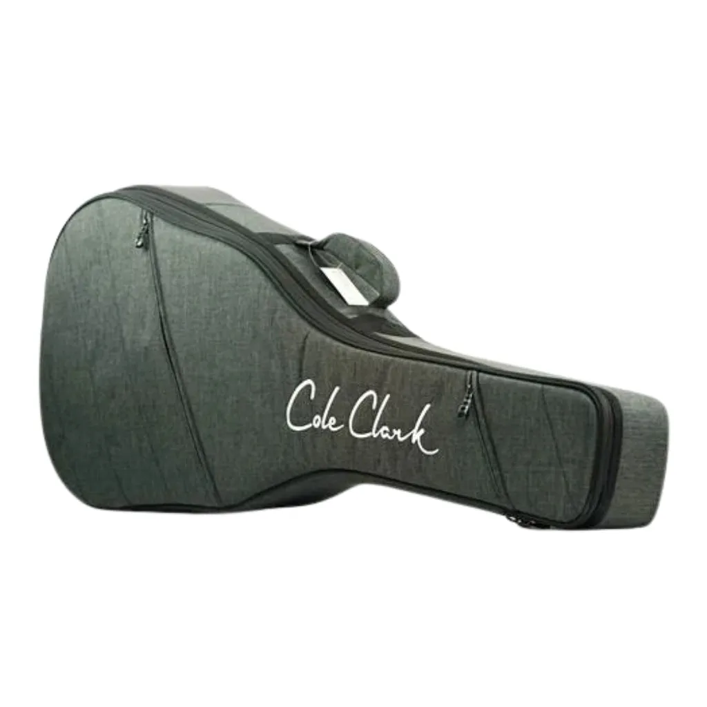 Cole Clark LL2E-BLBL Little Lady 2E Acoustic Guitar - All Blackwood