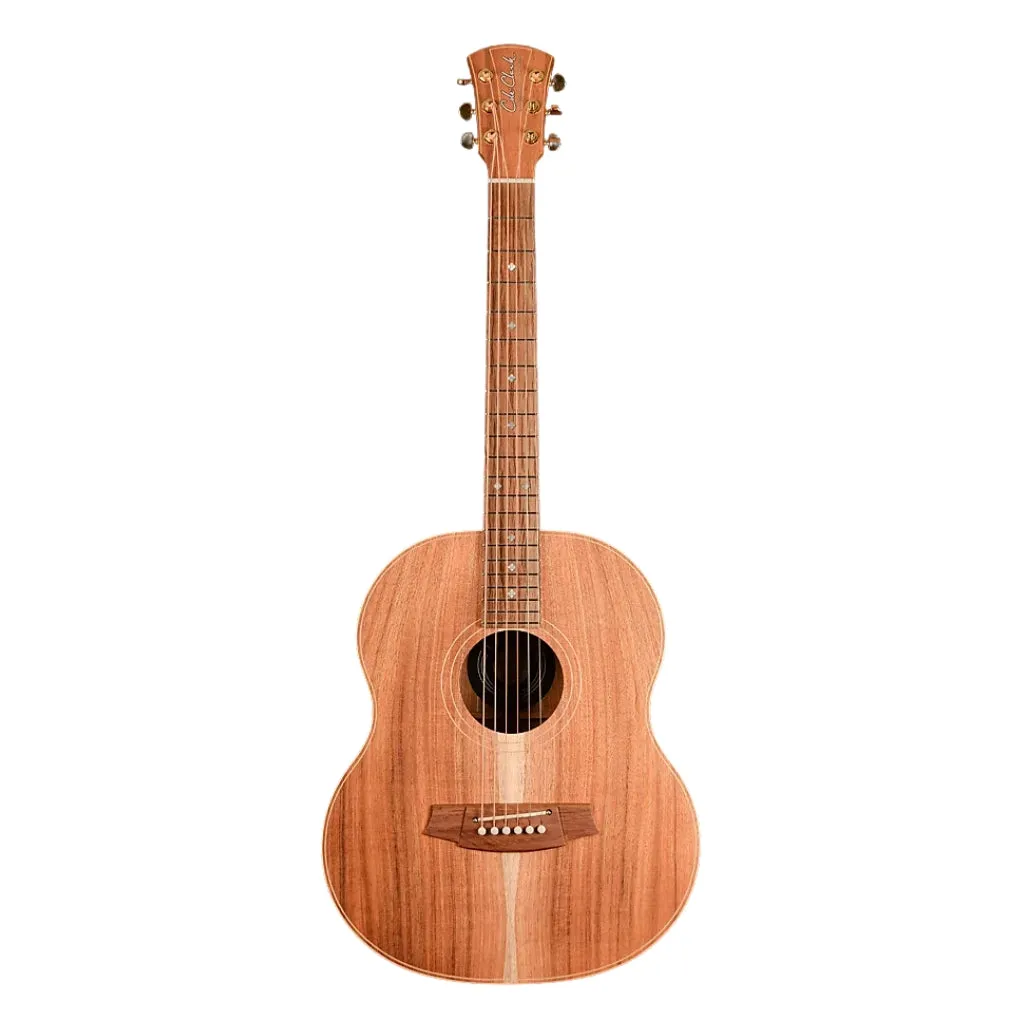 Cole Clark LL2E-BLBL Little Lady 2E Acoustic Guitar - All Blackwood