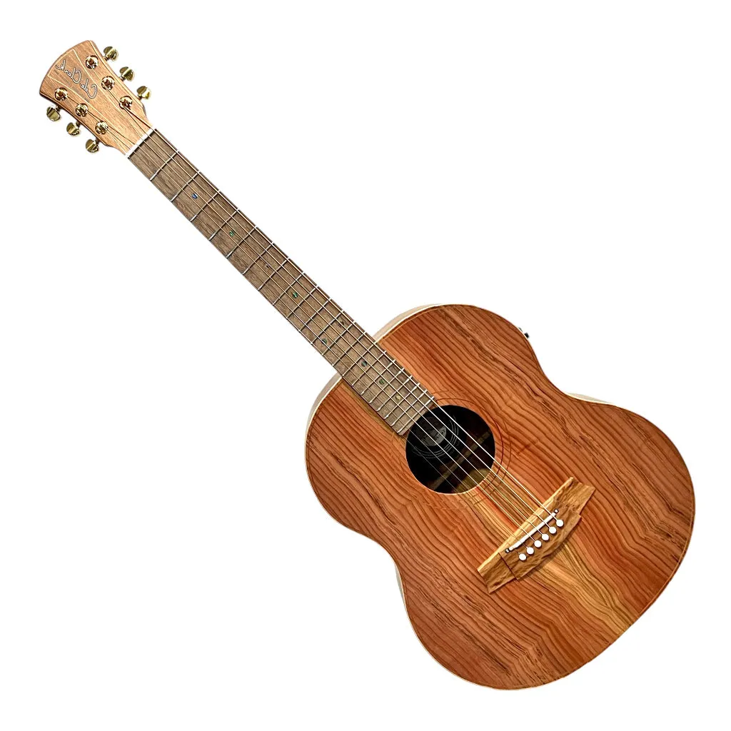 Cole Clark LL2E Mini Left Handed - Redwood Blackwood