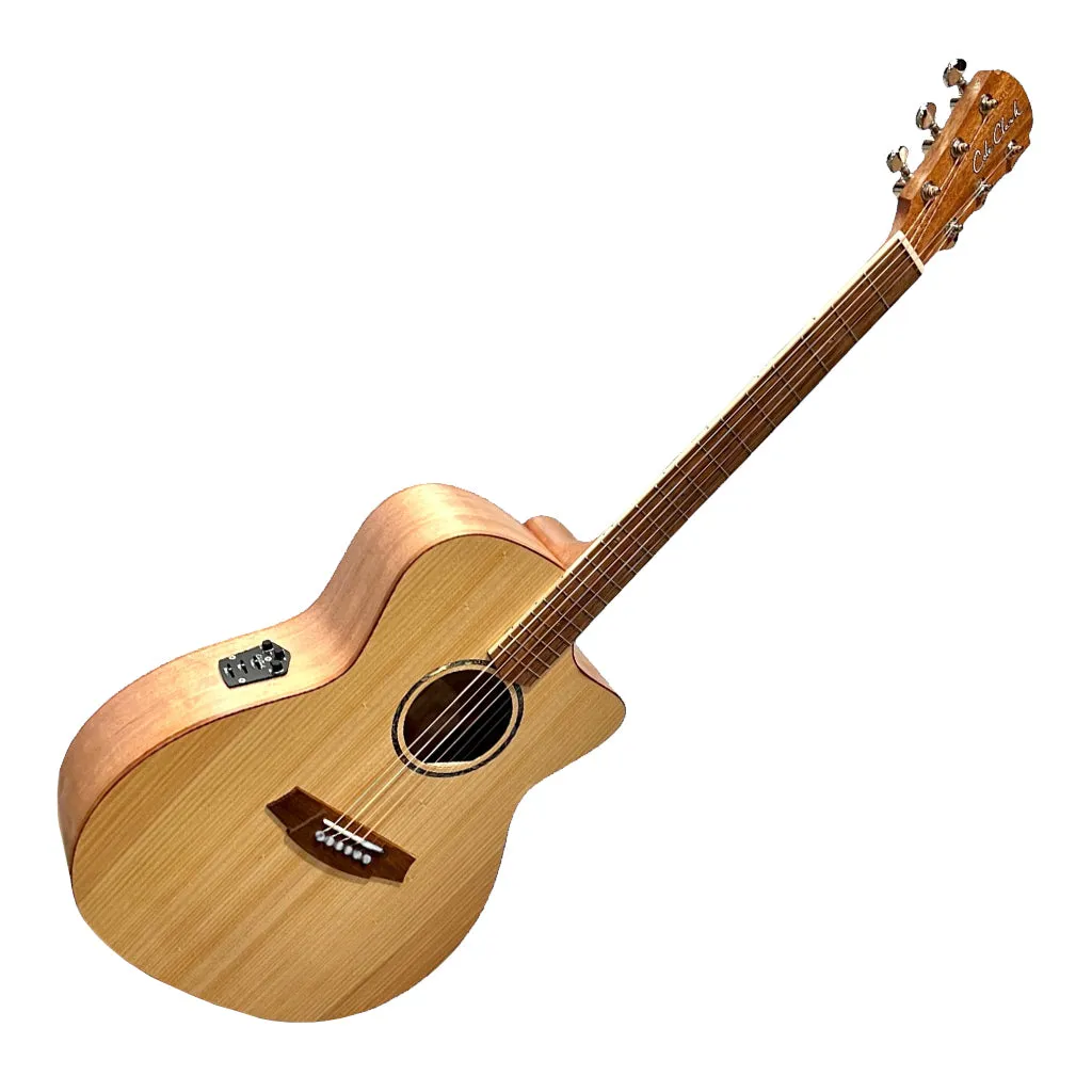 Cole Clark SAN1EC-BM Studio Grand Auditorium Bunya Maple