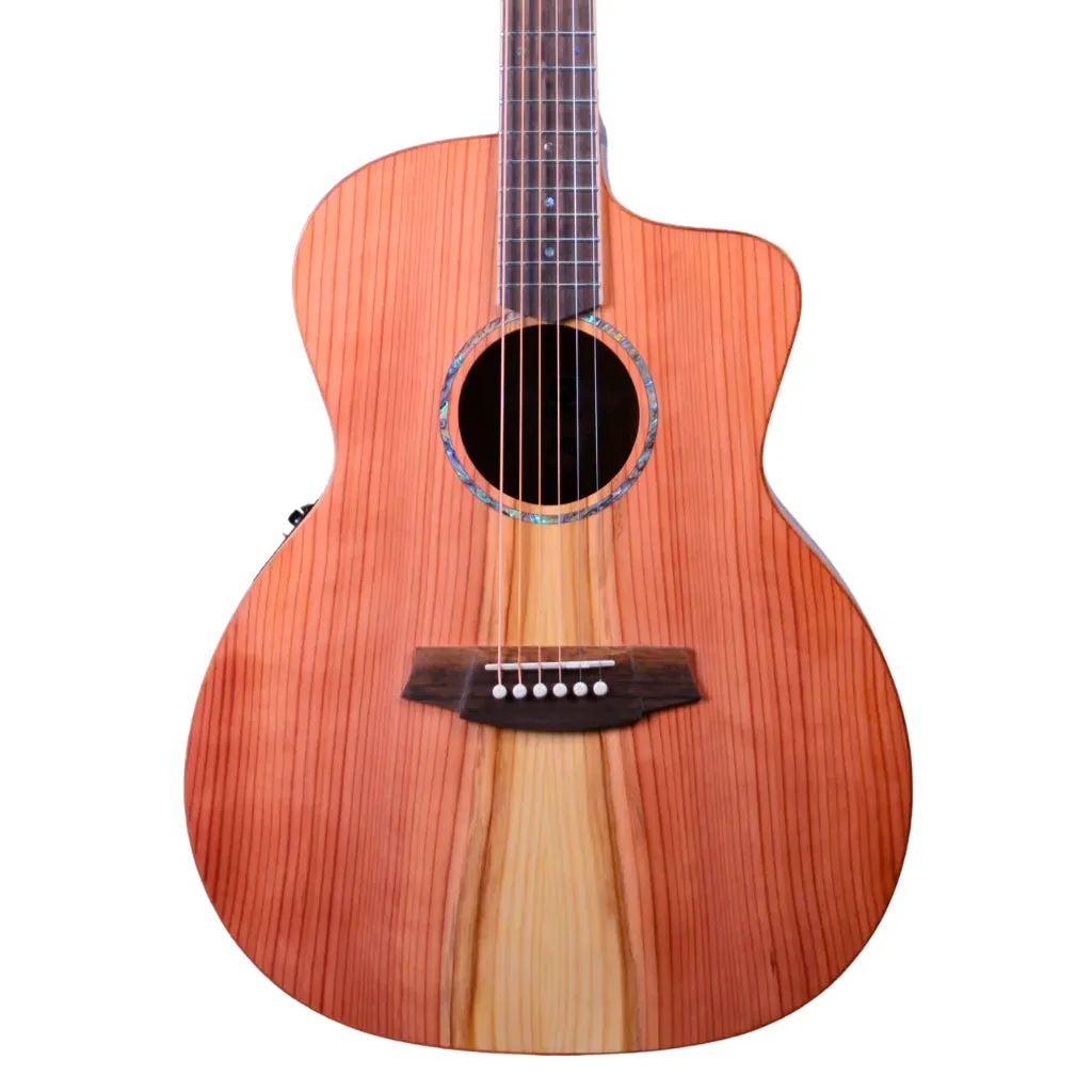 Cole Clark SAN1EC-RDM Studio Grand Auditorium Redwood Maple