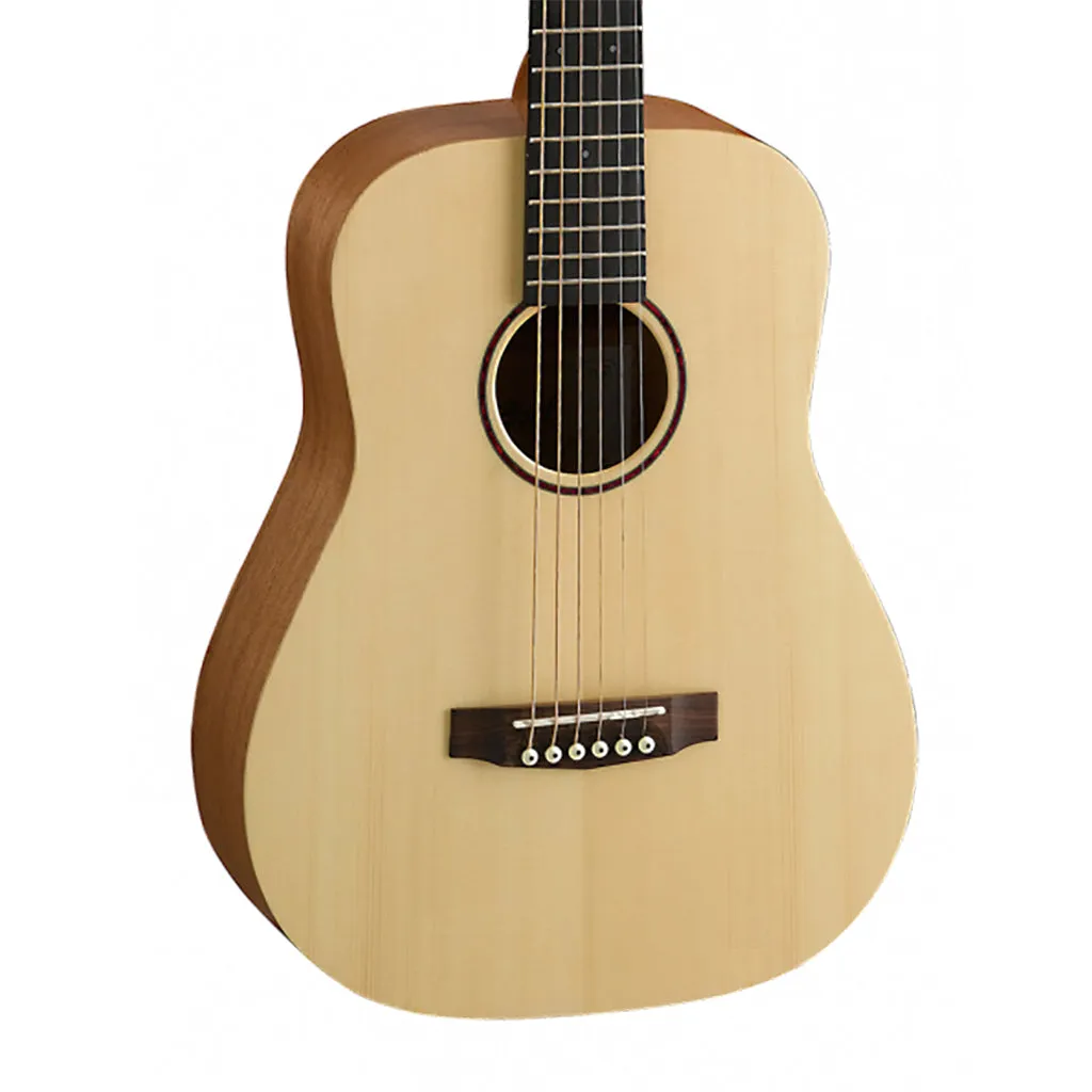 Cort Earth Mini OP Dreadnought Guitar Open Pore W/ Bag