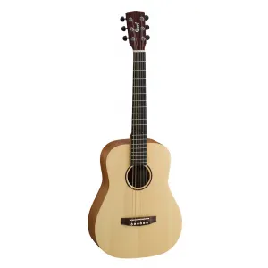 Cort Earth Mini OP Dreadnought Guitar Open Pore W/ Bag