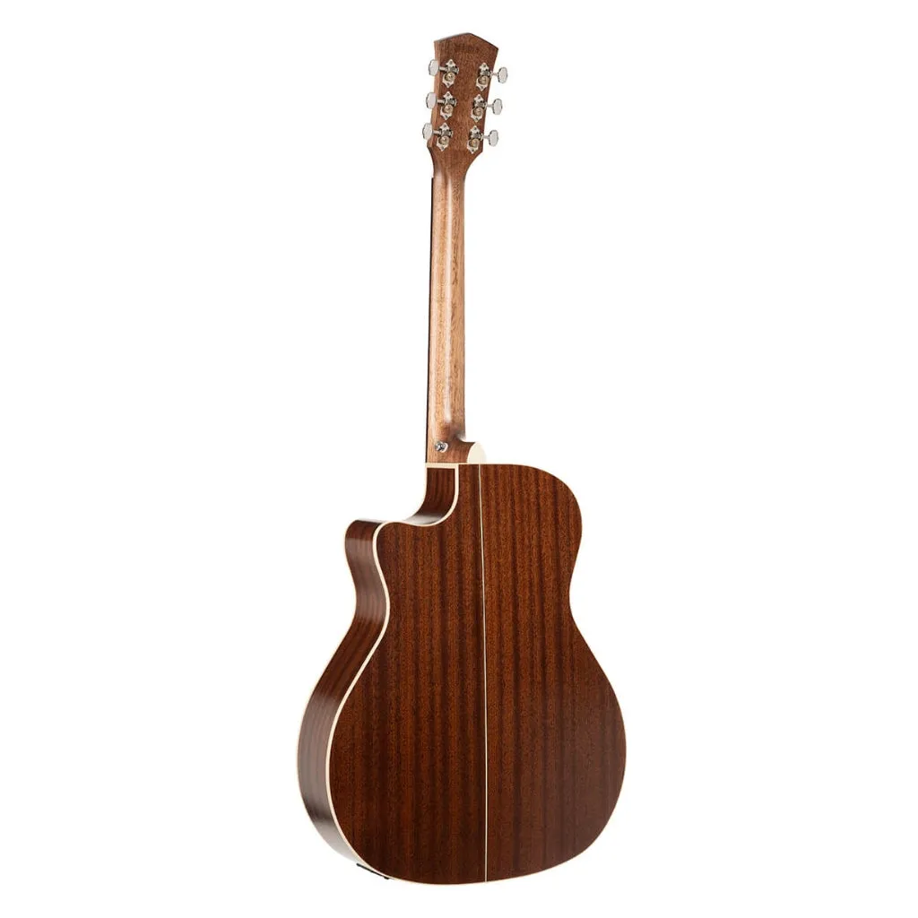 Cort Essence GA4 Acoustic Guitar - Black Top Semi Gloss