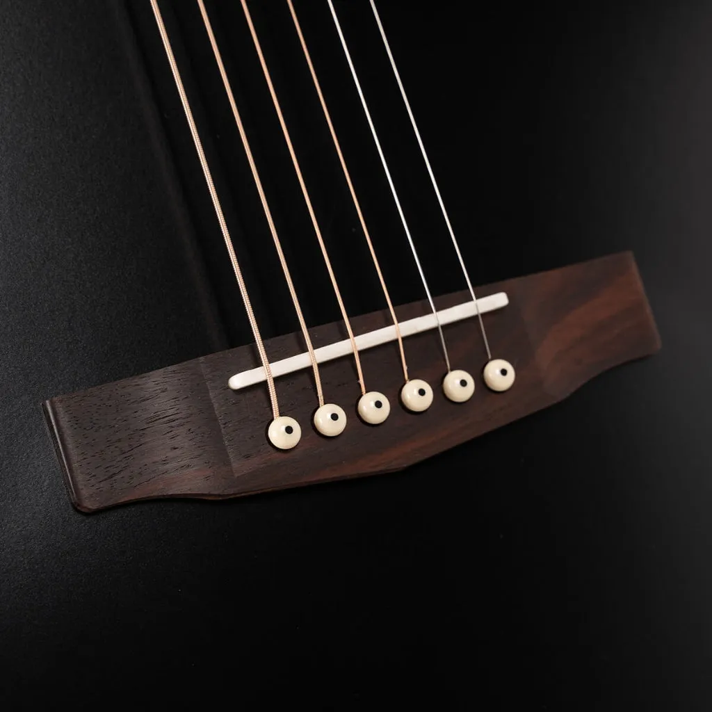 Cort Essence OC4 Acoustic Guitar - Black Top Semi Gloss