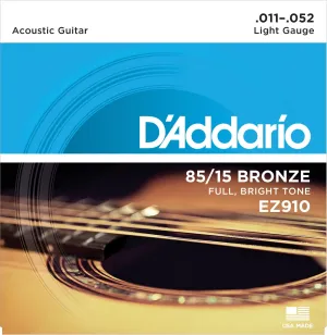 D'Addario EZ910 85/15 Bronze 11-52