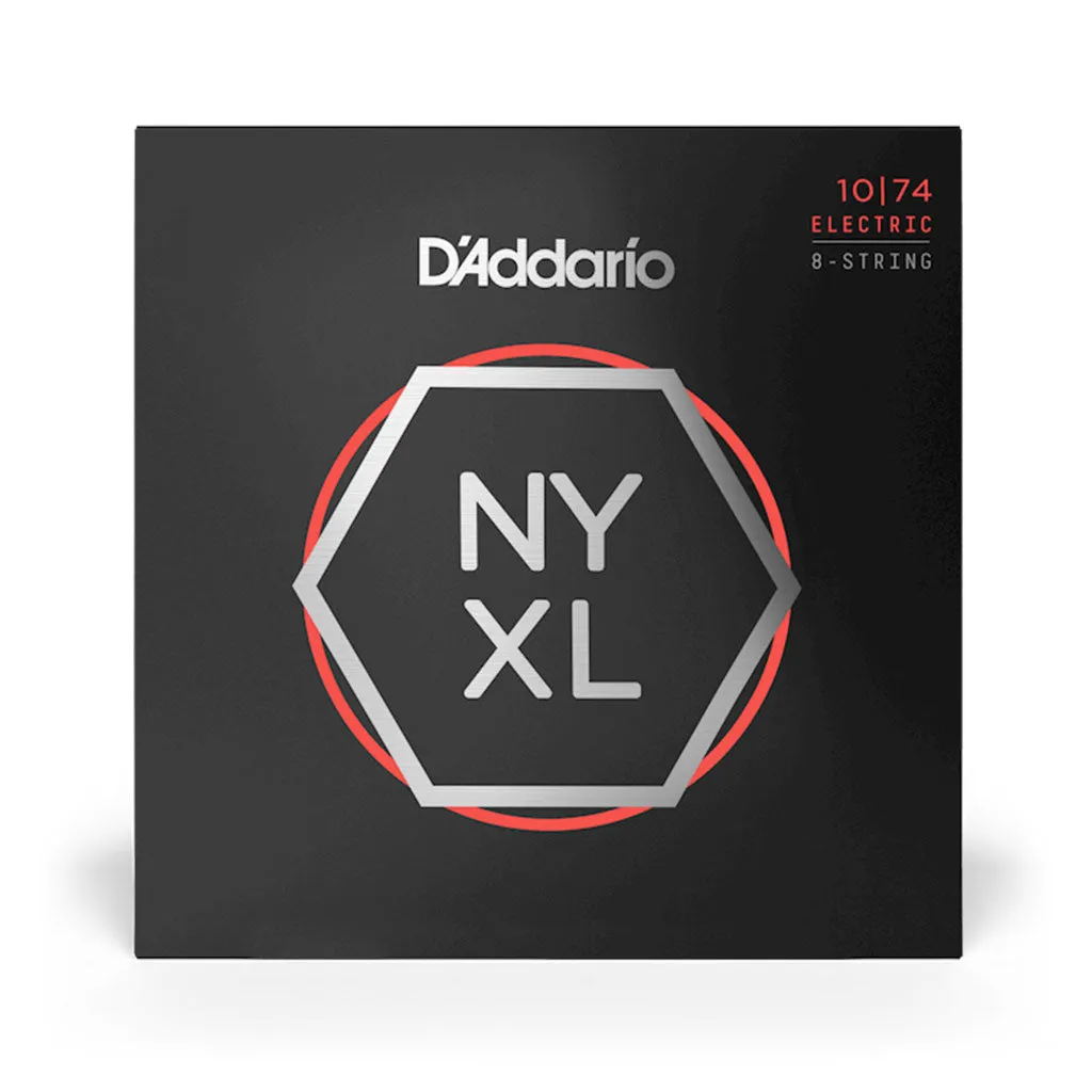 D'Addario - NYXL1074 10-74 Light Top / Heavy Bottom 8 String Set