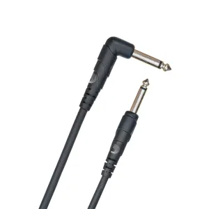 D'Addario PW-CGTRA-20 - Classic Instrument Cable Right Angle (20ft)