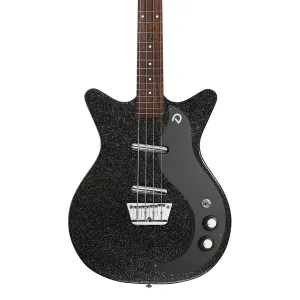 Danelectro '59 Short Scale Bass - Black Metal Flake