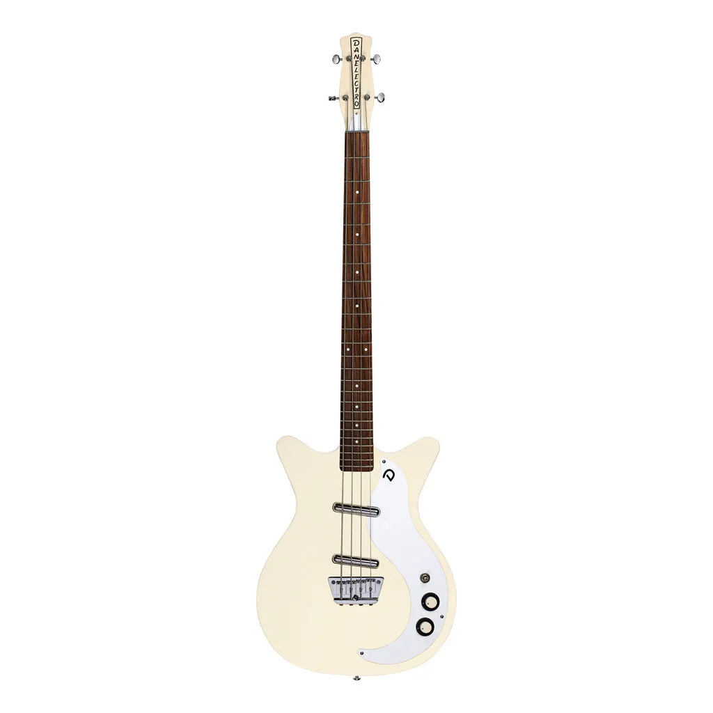 Danelectro '59 Short Scale Bass - Vintage Cream