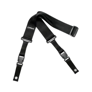 DiMarzio DD2200B 2 Nylon Cliplock Guitar Strap in Black