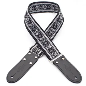 DSL JAC20-SNOW Strap 2" Jacquard Weave Snow