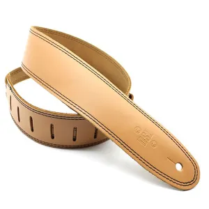 DSL SGE25-18-1 Strap 2.5" Single Ply Tan with Black Stitch