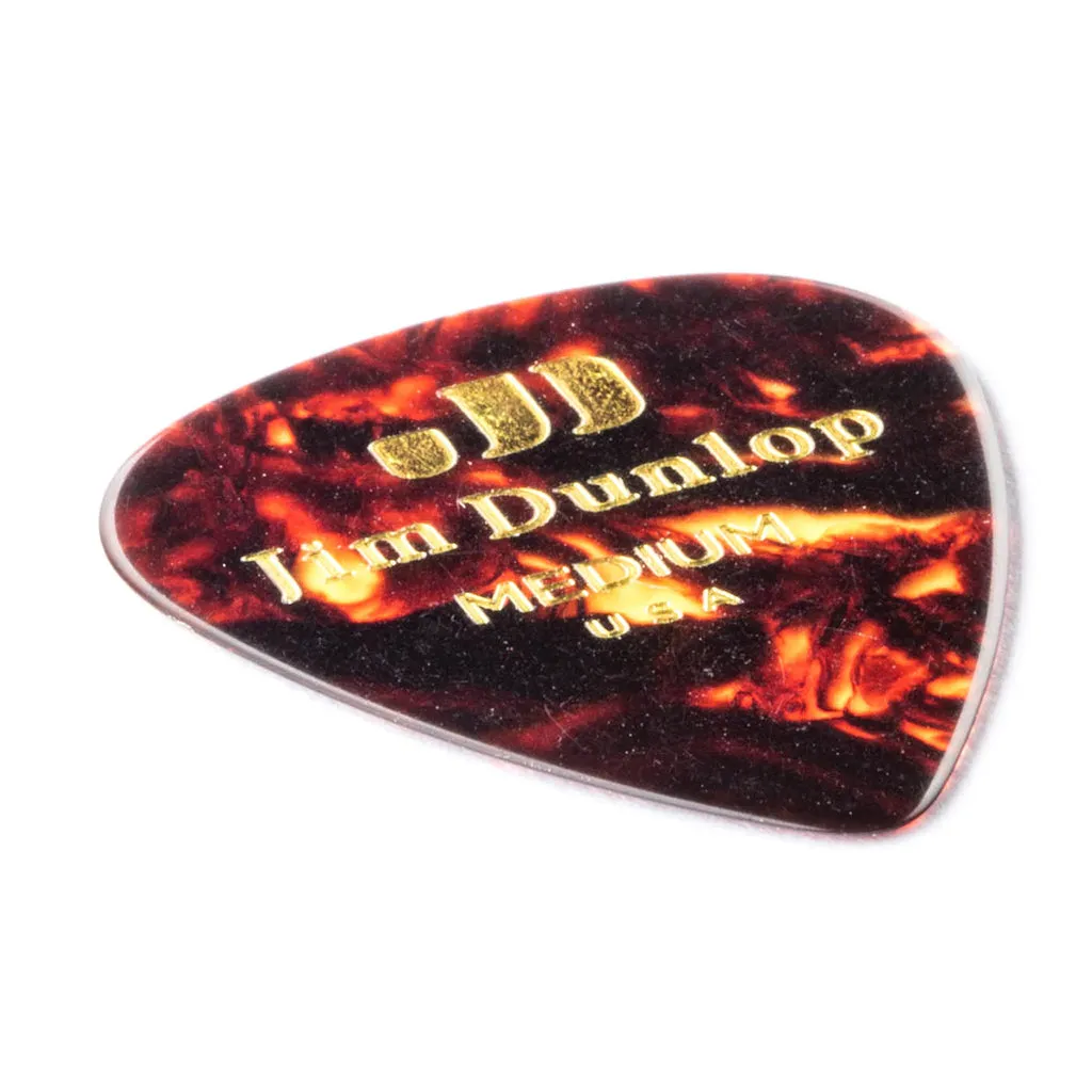 Dunlop Celluloid Shell Picks 12pk - Medium