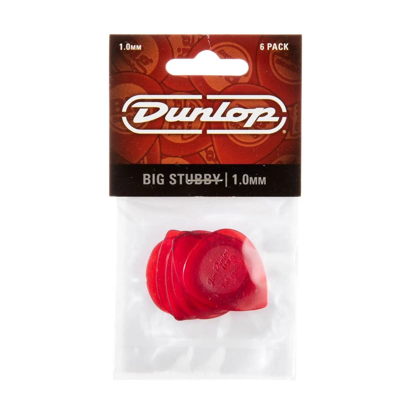 Dunlop JP310 - 1.00mm Big Stubby Picks 6pk