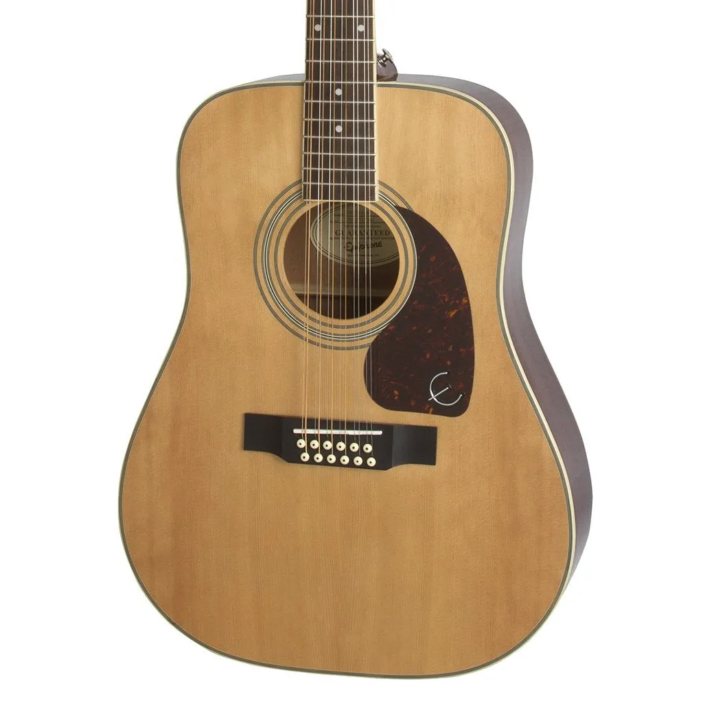 Epiphone DR212 12 String Acoustic Guitar - Natural