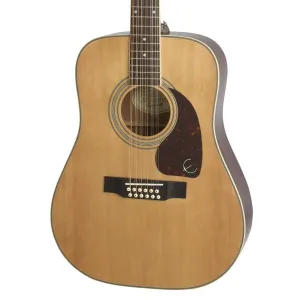 Epiphone DR212 12 String Acoustic Guitar - Natural