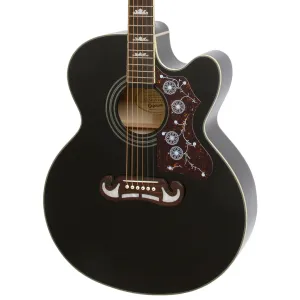 Epiphone J-200 EC Studio Acoustic Guitar - Black