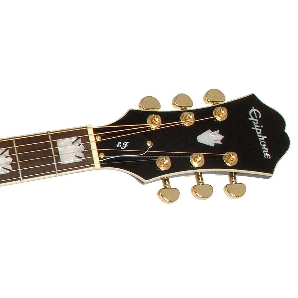 Epiphone J-200 EC Studio Acoustic Guitar - Black