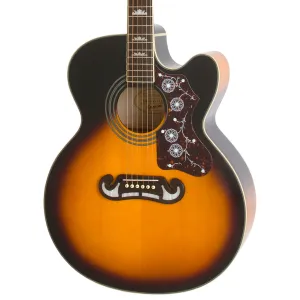 Epiphone J-200 EC Studio Acoustic Guitar - Sunburst