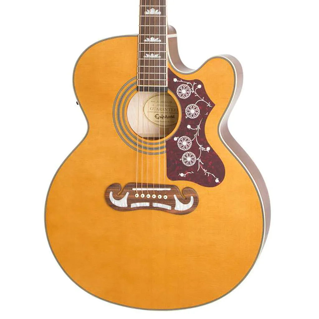 Epiphone J-200 EC Studio - Vintage Natural
