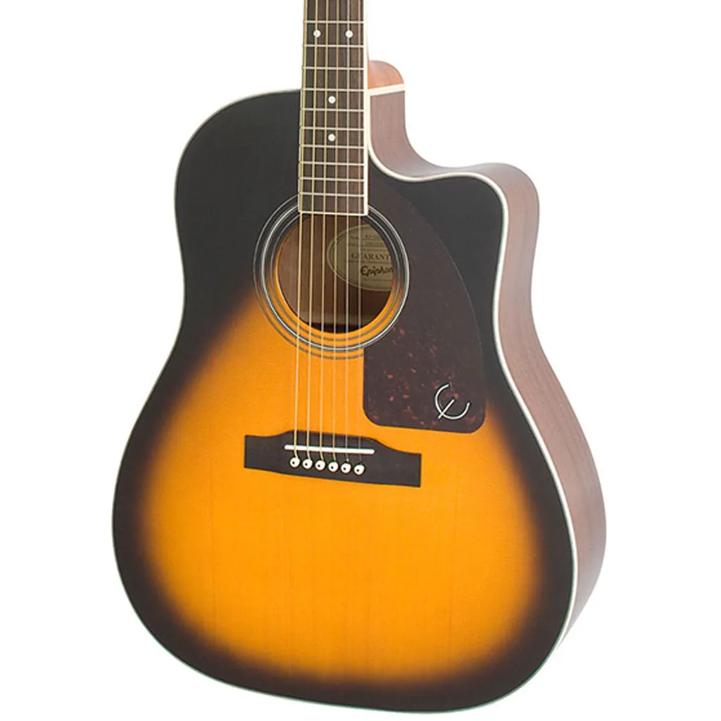 Epiphone J-45EC Studio Acoustic Guitar - Vintage Sunburst