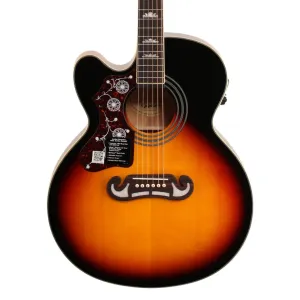 Epiphone J200EC Studio Left Handed - Vintage Sunburst