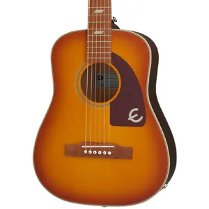 Epiphone - Lil Tex Travel Acoustic Guitar - Faded Cherry