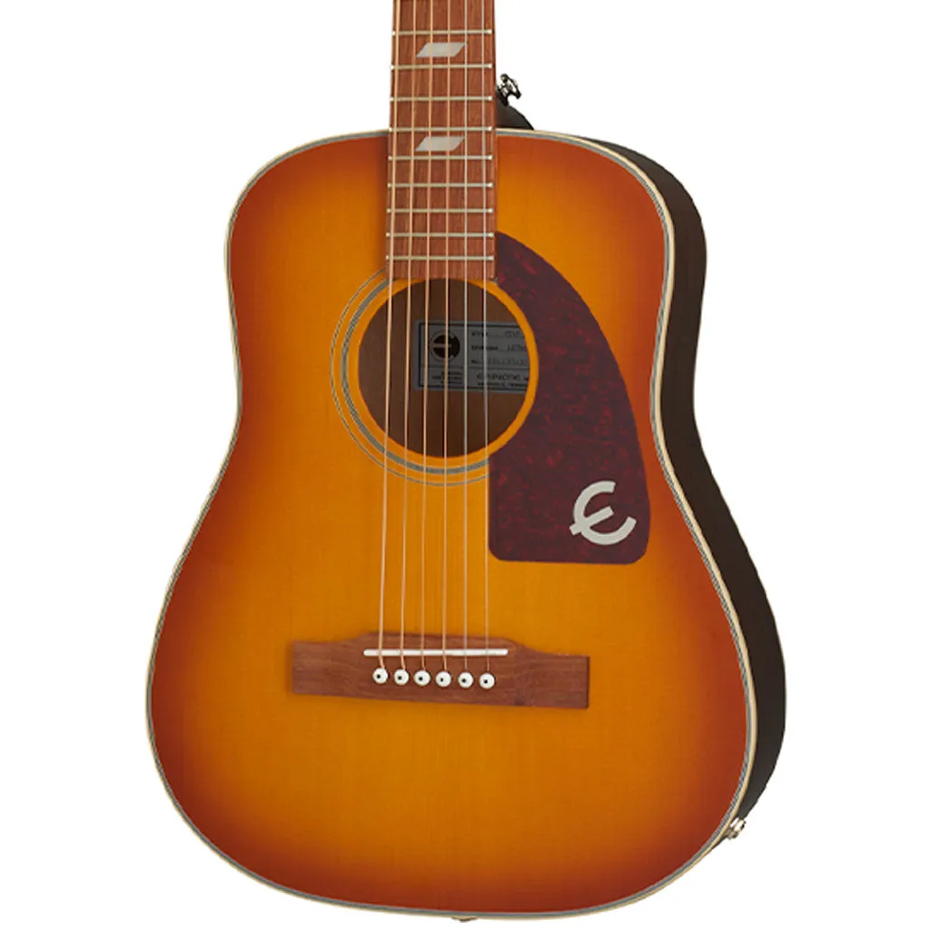 Epiphone - Lil Tex Travel Acoustic Guitar - Faded Cherry