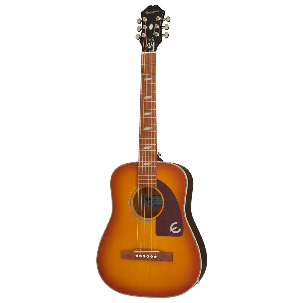 Epiphone - Lil Tex Travel Acoustic Guitar - Faded Cherry