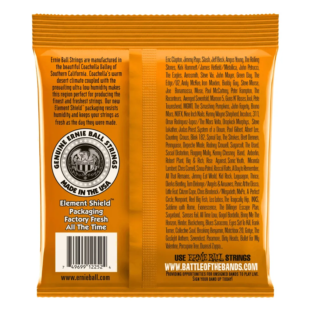Ernie Ball Hybrid Slinky Classic Rock n Roll Pure Nickel Wrap Electric Guitar Strings, 9-46 Gauge