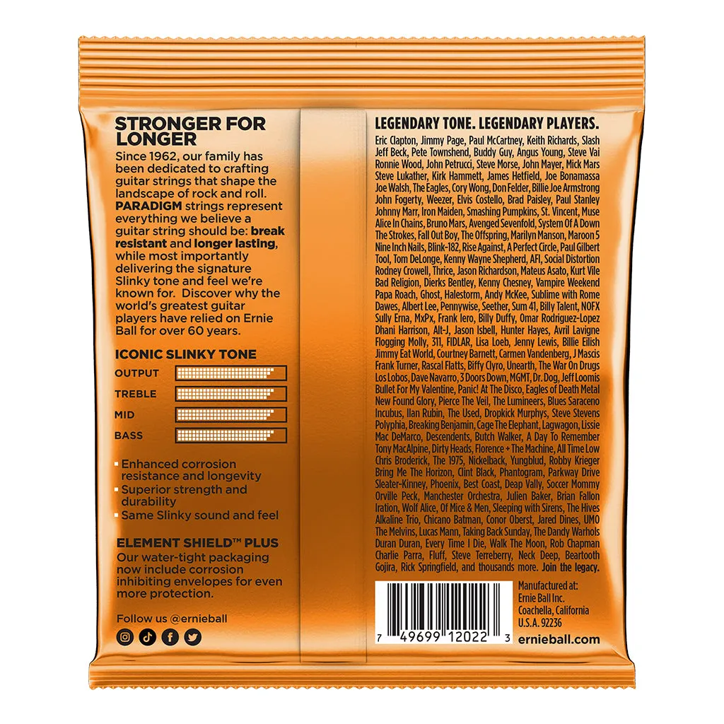 Ernie Ball Hybrid Slinky Paradigm Electric Guitar Strings, 9-46 Gauge