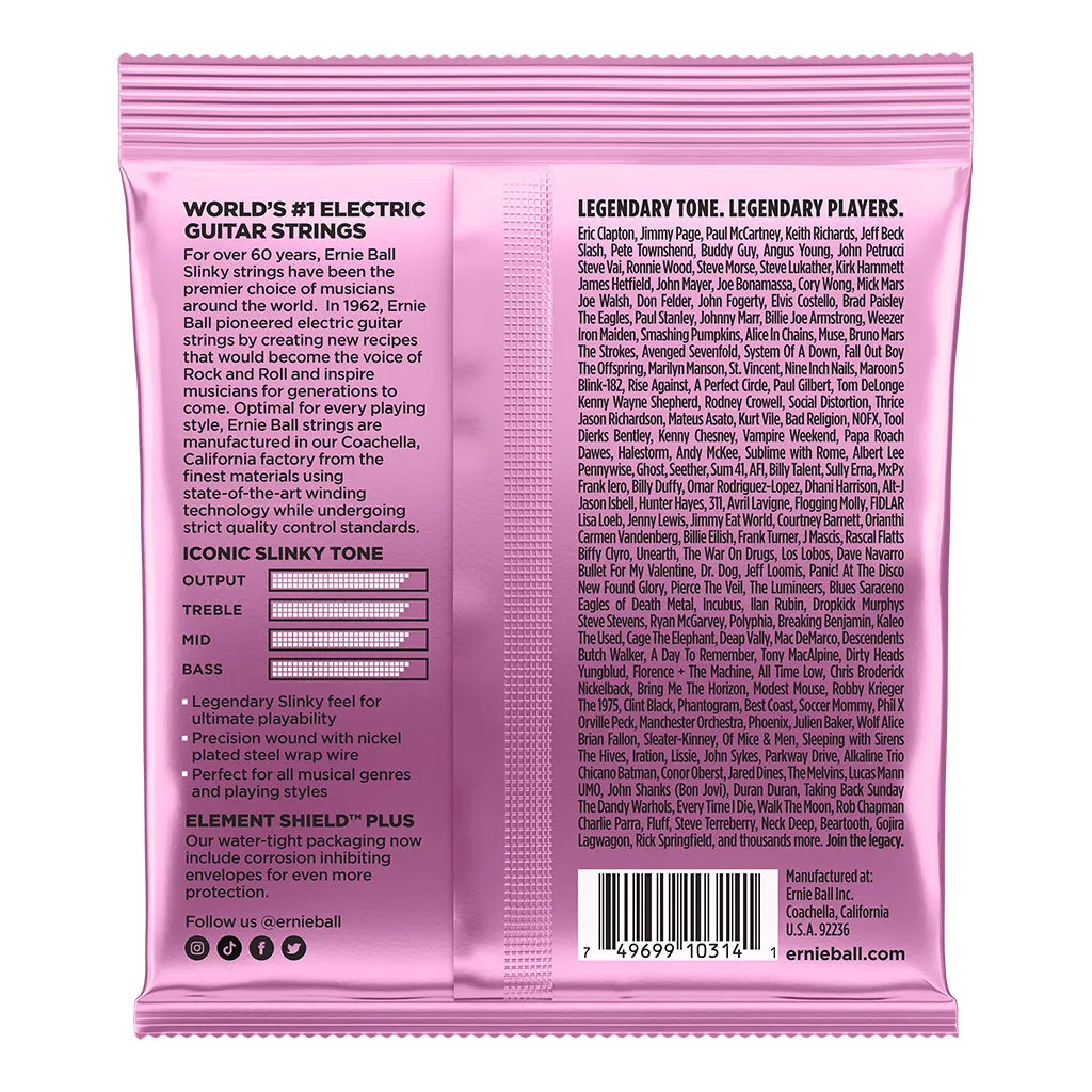 Ernie Ball Mega Slinky Nickel Wound Electric Guitar Strings, 10.5-48 Gauge