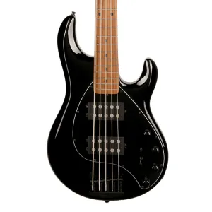 Ernie Ball Music Man 2018 S/R5,HH, Black, R.MPL, BLK PG