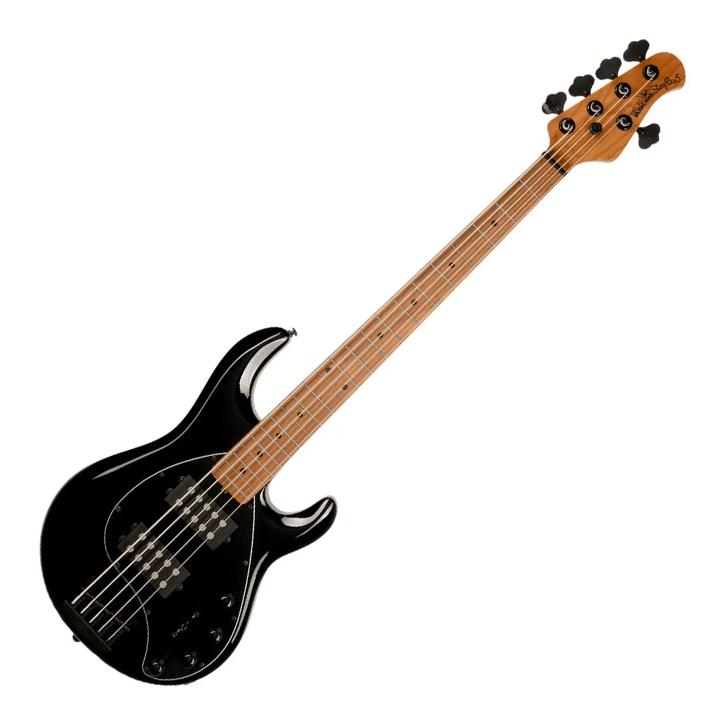 Ernie Ball Music Man 2018 S/R5,HH, Black, R.MPL, BLK PG